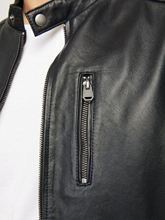 Jack Jones Lıam Lamb Leather Hakikii Deri Erkek Ceket 12269629