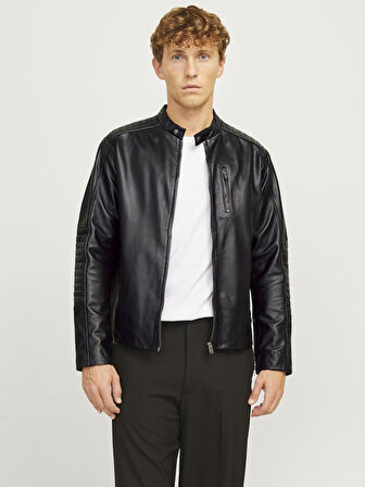 Jack Jones Lıam Lamb Leather Hakikii Deri Erkek Ceket 12269629