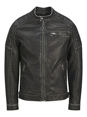 Jack Jones Rocky Washed Pu Suni Deri Erkek Ceket 12273226