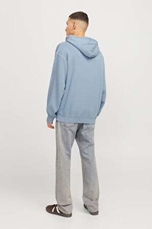 Jack & Jones 12268272 Erkek  Açık Mavi Sweatshirt