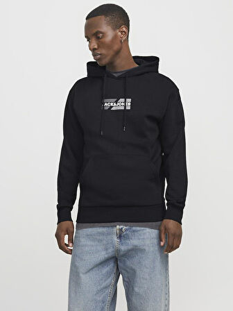 Jack Jones Corp Graphıc Regular Fit Kapişonlu Erkek Sweat 12268422