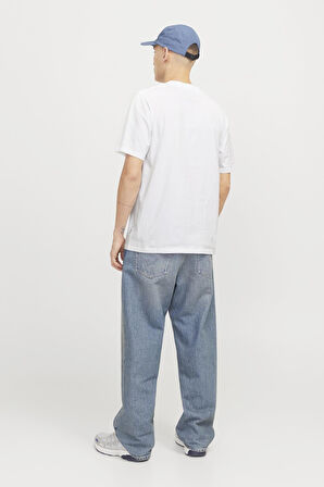 JCOTARMAC CAMO FRONT TEE SS CREW NECK LN P.BEYAZ