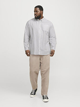 Jack Jones Oxford Plus Büyük Beden Erkek Gömlek 12286178
