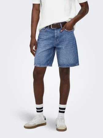ONSEDGE DB 3223 TAI DNM SHORTS Erkek Mavi Şort - 22033223