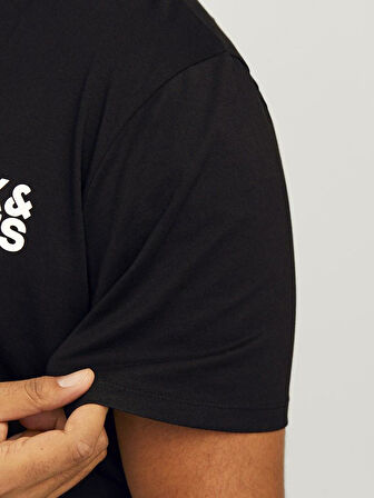 Jack Jones Corp Logo Plus Erkek Tişört 12158505