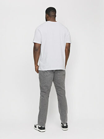 Jack Jones Corp Logo Plus Erkek Tişört 12158505