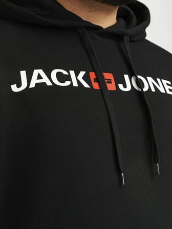 Jack Jones Corp Old Logo Büyük Beden Erkek Sweat 12184983