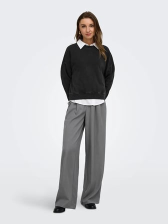Only Sweat Lıfe Loose Fit kadın Sweat 15243380
