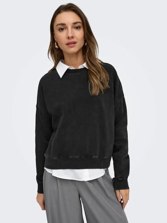 Only Sweat Lıfe Loose Fit kadın Sweat 15243380