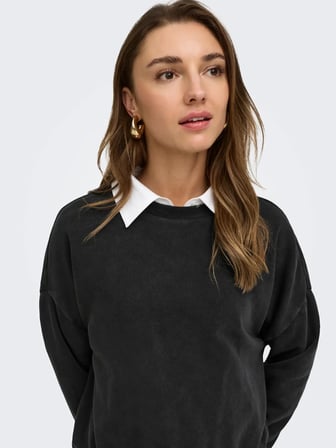 Only Sweat Lıfe Loose Fit kadın Sweat 15243380