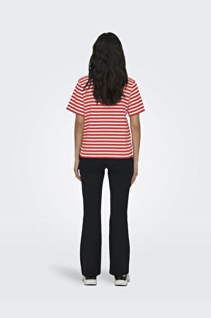 Only Onllivina Stripe Tee Jrs Noos Kadın T-shirt 15272227