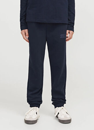 Jack & Jones Lastikli Paça Lacivert Erkek Çocuk Eşofman Altı 12179798