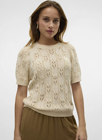 Vero Moda Kazak, XS, Krem