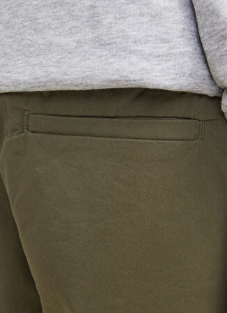 Jack & Jones Lastikli Bel Normal Haki Erkek Çocuk Şort 12275013