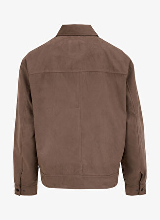 Only & Sons Normal Kahve Erkek Ceket ONSYUKI FAKE SUEDE JACKET OTW