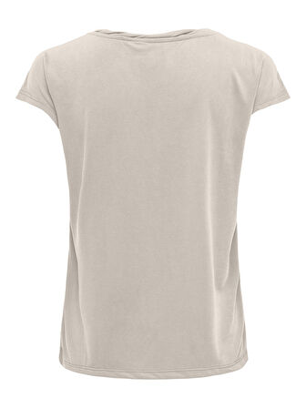 Only Kadın Regular Fit V Yaka Basic T-Shirt - 15326642