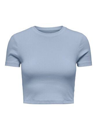 Only Onlbetty Life Ss O-Neck Kadın Crop T-shirt 15311891