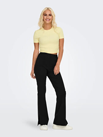 Only Onlbetty Life Ss O-Neck Kadın Crop T-shirt 15311891