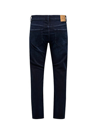 Only & Sons Normal Bel Dar Siyah Erkek Denim Pantolon ONSWEFT REG. BLUE BLK 2652 MAT DNM