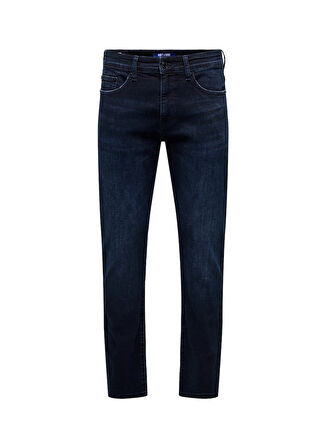 Only & Sons Normal Bel Dar Siyah Erkek Denim Pantolon ONSWEFT REG. BLUE BLK 2652 MAT DNM