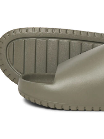 Jack & Jones Erkek Jfwrıpple Moulded Slider Haki Terlik - 12274637