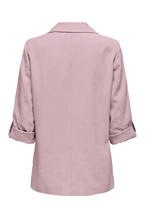 Only Kadın Onlarıs Rahat Kalıp Kolu Katlanabilir Blazer Ceket 15310839 Pudra