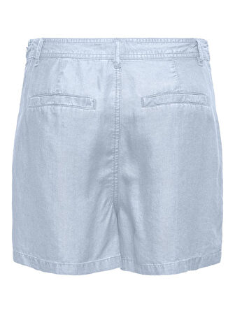 Only Kadın Mid Waist Mavi Şort Etek  - 15337934