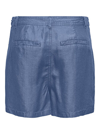 Only Kadın Mid Waist Lacivert Şort Etek - 15337934