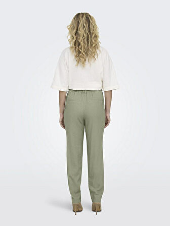 Only Caro Poptrash Kadın Keten Pantolon 15278710