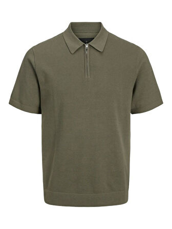 Jack Jones Blamılano Sprıng Knıt Regular Fit Triko Polo Yaka Erkek Tişört