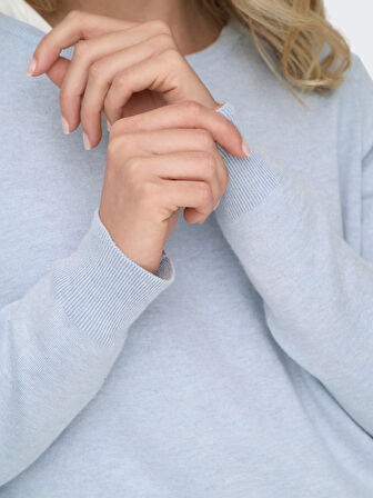 Only Kadın Yuvarlak Yaka Baharlık Kazak - 15333989