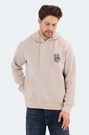 Jack & Jones 12275152 Erkek  Bej Sweatshirt