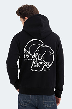 Jack & Jones 12275152 Erkek  Siyah Sweatshirt
