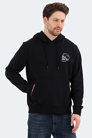 Jack & Jones 12275152 Erkek  Siyah Sweatshirt