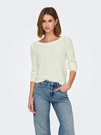 Only Knitted Pullover Kadın Bluz 15113356