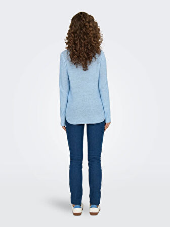 Only Knitted Pullover Kadın Bluz 15113356