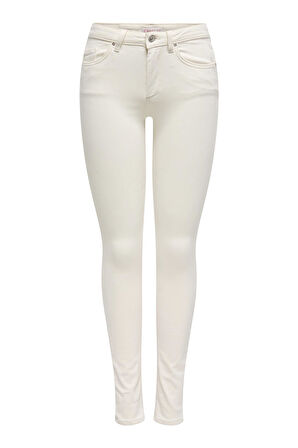 ONLBLUSH MID SKINNY DNM DOT019 EKRU