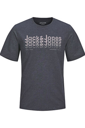 JJTEX TEE SS CREW NECK LACİVERT