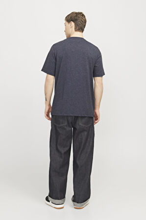 JJTEX TEE SS CREW NECK LACİVERT