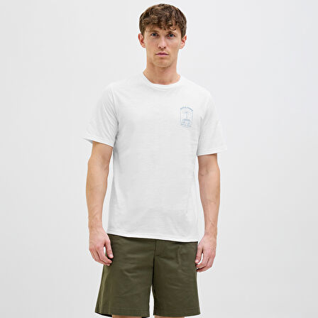 Jack Jones Tişört One Color Summer Crew Neck