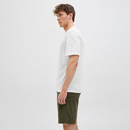 Jack Jones Tişört One Color Summer Crew Neck