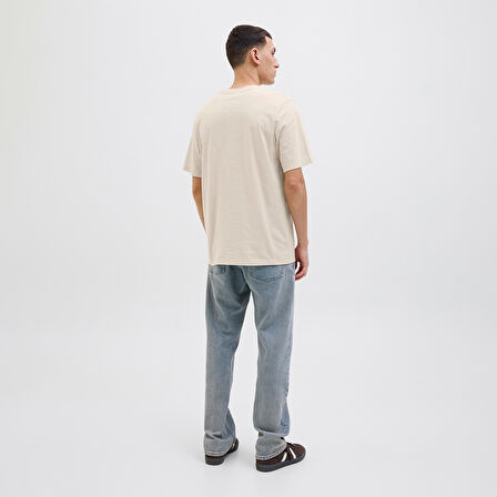Jack Jones Tişört One Color Summer Crew Neck