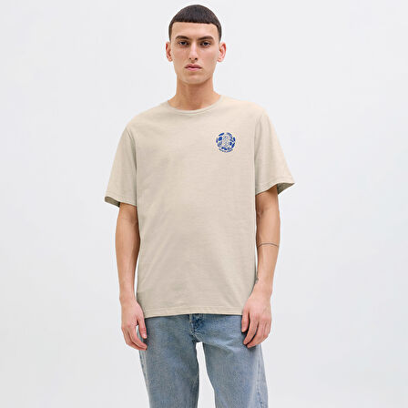 Jack Jones Tişört One Color Summer Crew Neck