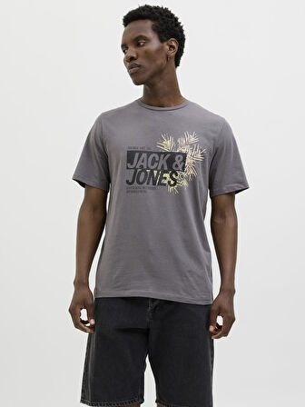 Jack & Jones Erkek Basic Tişört – %100 Pamuk, JJJAXON Modeli 