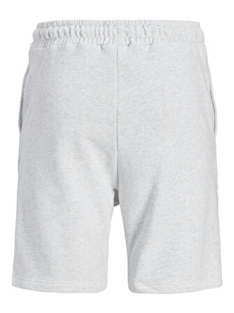 JPSTGORDON BEAU SWEAT SHORTS MID BEYAZ MELANJ