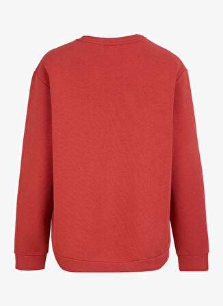 Jack & Jones Bisiklet Yaka Kırmızı Erkek Sweatshırt EXC 12275179_JPRBLAYOUR SWEAT CREW