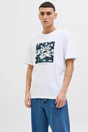 Jack & Jones Jjhawaii Shape Erkek Tişört