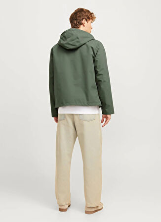 Jack & Jones Haki Erkek Mont JJADAM LIGHT JACKET HOOD