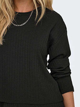 15346642 ONLTHELMA LS O-NECK PULLOVER EX KNT