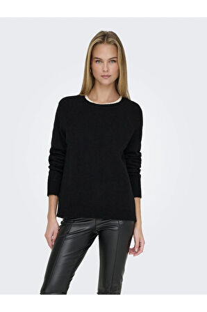 Only Kadın / Kız Siyah Kazak (Model Kodu: 15343380 )